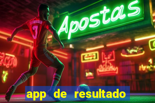 app de resultado de jogos